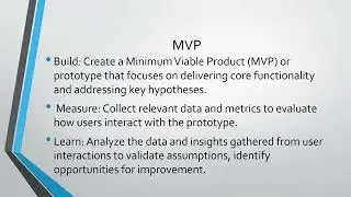 LEAN START UP METHOD FOR PROTOTYPE DEVELOPMENT
