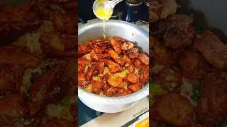 fried chicken pulao recipe #food #recipe #shorts #lunch