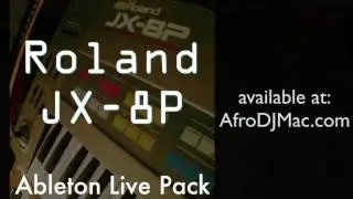 Roland JX-8P Ableton Live Pack