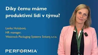 Lenka Holubov&aacute;: D&iacute;ky čemu m&aacute;me produktivn&iacute; lidi v t&yacute;mu?