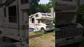 1987 Ford E350 Econoline 28 foot Mallard Recreational Vehicle Upfit: Vintage RV w/ Uber 1980s Vibes