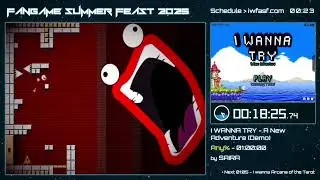 【FASF2025】Run 11 -  I WANNA TRY - A New Adventure Demo Any% by SAIRA