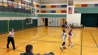 Carlisle MS Girls Basketball 8th vs. Boiling Springs 1/27/26 (First Half)