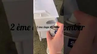 Retaper son meuble &agrave; faible coup 💸💸 #shortvideo #bricolage #bombeaction #action
