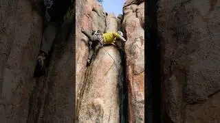 Trad climbing granite in AZ #climbing #adventure #rockclimbing #tradclimbing #mountain #photography
