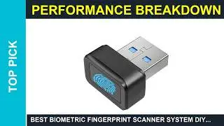 Best Biometric fingerprint scanner system Diyeeni Mini USB Fingerprint Reader 360 Touch