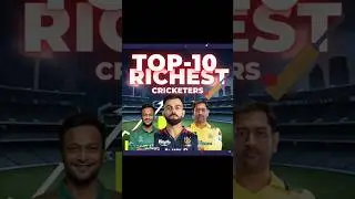 💰🏏 Top 10 Richest Cricketers in the World | You Won&rsquo;t Believe #1! 🔥 | Digital Canvas BD