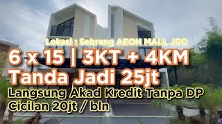 Rumah Jakarta Garden City JGC Cakung Jakarta Timur Harga Perdana Cluster terbaru