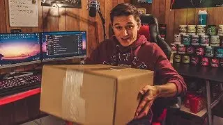 THE BIGGEST CARE PACKAGE I HAVE EVER RECEIVED FROM G-FUEL! - I GOT SPONSORED BY G-FUEL