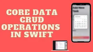 swift core data tutorial - Part1 | core data ios swift in 2023