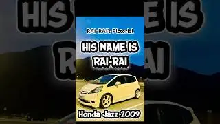 RAI-RAI&rsquo;s Pictorial 🥰 His Name is RAI-RAI | Honda Jazz 2009