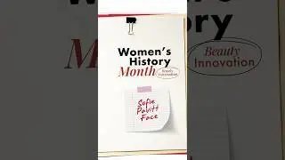 Beauty Innovation feat. SOFIE PAVITT FACE