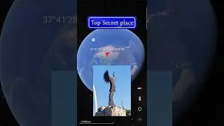 Top Secret place On Google Earth #universal #maps #shorts #shortvideo #viralvideo #Secret