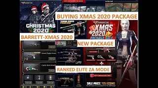 BUYING XMAS 2020 PACKAGE (BARRETT M82A1-XMAS 2020) in CrossFire Philippines 2020