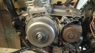 Honda CG 125 in BSA frame