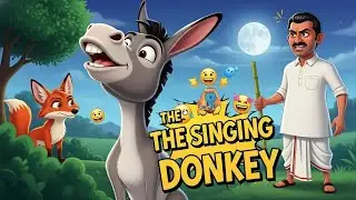 Donkey Sang & Got in Trouble 😮&zwj;💨 | Funny Moral Story for Kids!