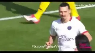 Elastic Ibrahimovic scores acrobatic Goal against Troyes -13-03-2016