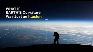 What If Earth&rsquo;s Curvature Was Just an Illusion? #earth   #space  #universe #physics