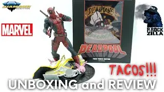Deadpool Gallery Diorama Taco Truck | Diamond Select Toys | Unboxing & Review