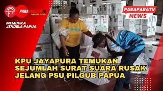 KPU Jayapura Temukan Sejumlah Surat Suara Rusak Jelang PSU Pilgub Papua