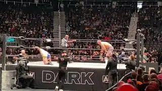 Claudio big swing on Josh Woods