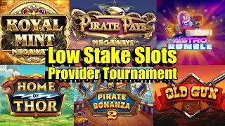 Slot Provider Tournament, 1st Quarter Final, Bullshark vs Backseat + 1st Half Of BTG vs Pragmatic