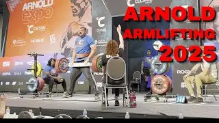 Top Lifts from Arnold Armlifting Championships 2025