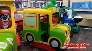 2000s RG Mitchell Coin Operated Van Kiddie Ride - Lizzie-Limo
