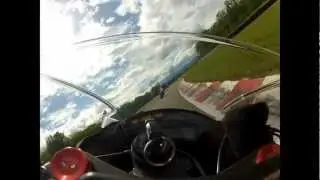 zx10r à l'anneau du rhin