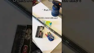 Easton X10&rsquo;s Arrow build Part 1 asmr enjoy ! Archery thing #archery #archerylife #recurvebow