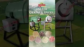 Drum Roaster Machine | Shivraj Agro Industries Pune #shivrajagro