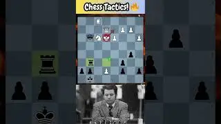 This Chess Tactic Made The Grandmaster RAGE QUIT♟️🔥[Deflection Tactic]