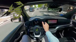 2025 Abarth 500e — The Ultimate Electric Hot Hatch Experience (4K) | Madrid