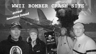 ACTUAL LOCATION OF A WWII CRASH SITE #paranormal #ghosthunting #haunted