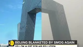 Heavy smog envelops Beijing again