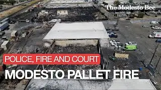 Modesto Pallet Fire Destroys Family Moving Business