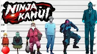 Ninja Kamui Size Comparison | Episodes 1-3