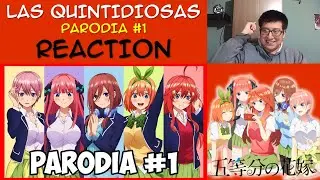 Yotsuba La Castrosa|LAS QUINTIDIOSAS 🧡- PARODIA #1|Eddie FD|REACTION