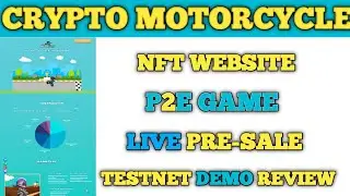 Crypto motorcycle Testnet Gaming website ||  Full review || FULLY P2E GAME || Technical Ahmad Khan |