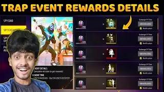 Claim Trap Event  Emote Gloowall Bundle etc.. | Free Fire Trap Event | Ff New Event