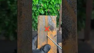 Thin iron vertical welding trick #welding #welder #weldernation #weldinglife