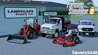 Starting A Landscape Supply Business! | (Roleplay) | Rentals | Equipment & Material Sales | FS19