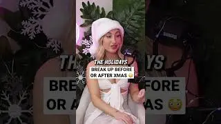 Breaking Up On Christmas 😳 #breakup #christmas #holiday #podcast