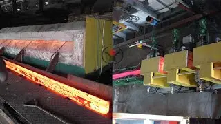 high precision induction steel billet heating system #steelbillet #billetheating #heater