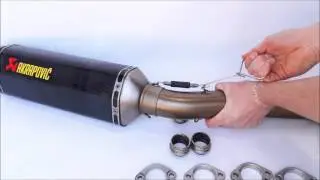 Astuce: montage ressort akrapovic ligne complète | RacingPerformances.Com