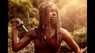 The Walking Dead | Michonne Painting (LAS)