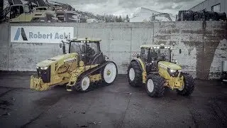 Erster John Deere Raupentraktor in der Schweiz
