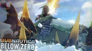 100 ICE WORMS VS SEA DRAGON LEVIATHAN!! (Spawning) | Subnautica: Below Zero Pt.4 [Early Access] OMG