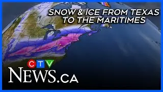 How a US winter storm brings a risk of a Monday Nor&rsquo;easter to the Maritimes