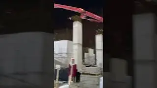 Casting Staircase & Lift Core Wall Using Concrete Pump.#shortvideo #shorts